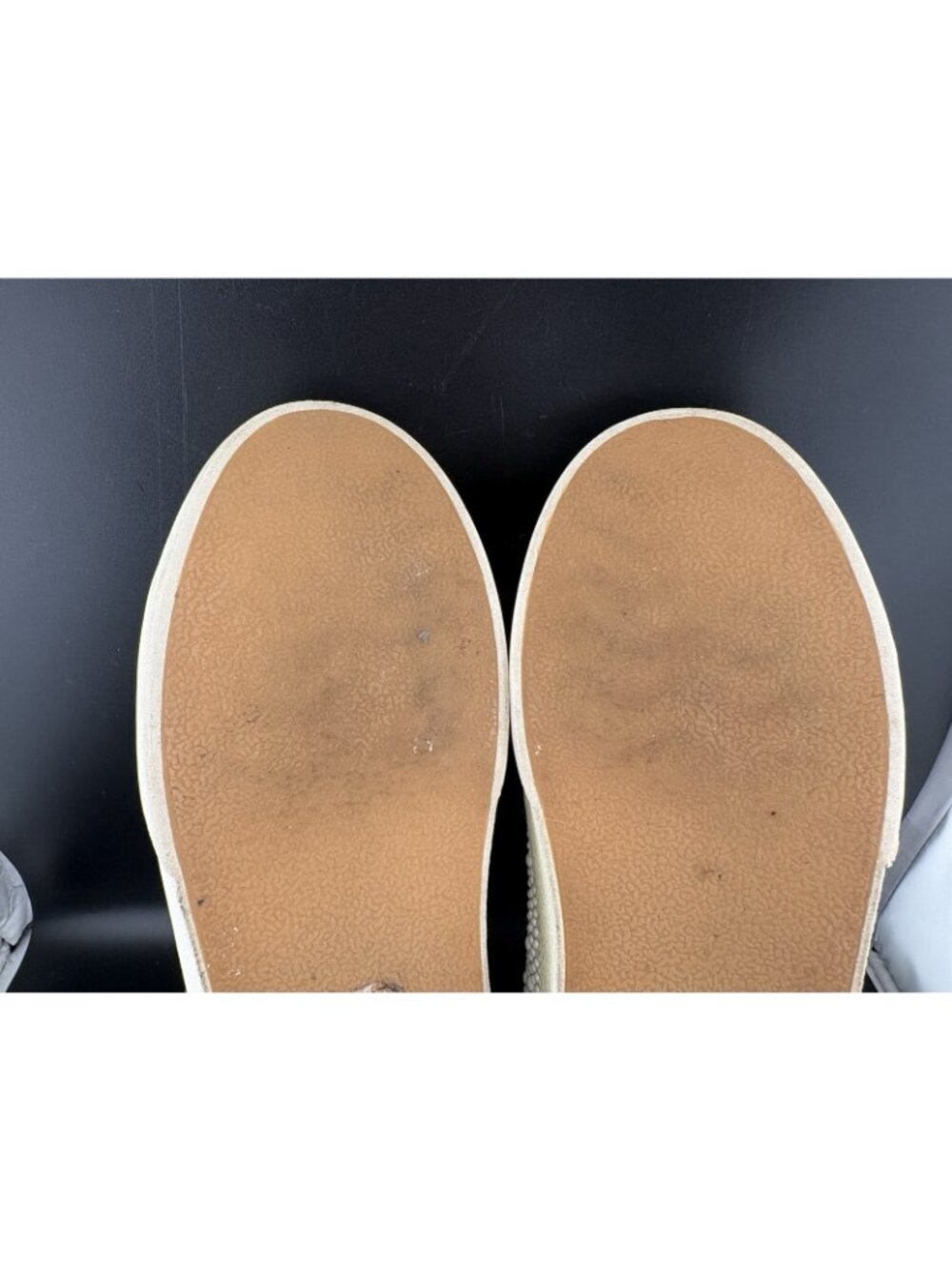 Dolce Vita Zina Pearl Sneakers Women's Size 8 Leather Lace Up Bride Shoes Silver - Picture 11 of 13